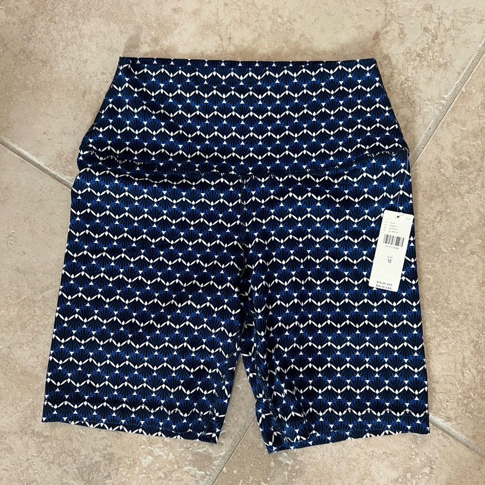 Splits59 “Shell” Geometric Design Bike Shorts